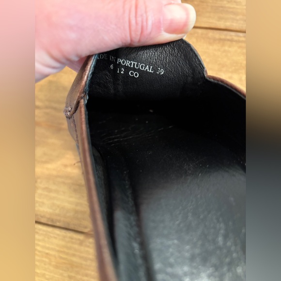 Dansko Brown Leather Mules - Picture 6 of 6